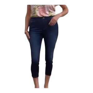 Skinnygirl Pull-On Crop Skinny Indigo Size 18W NWT